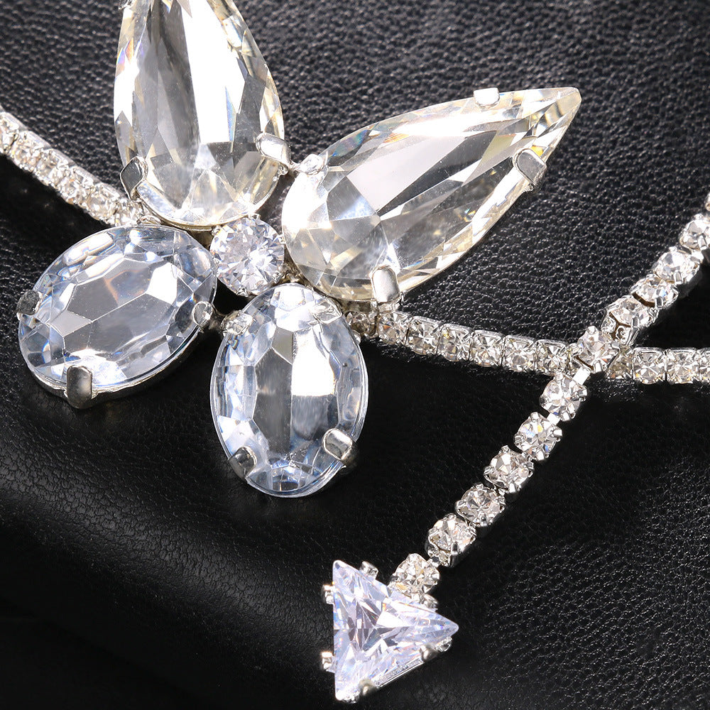 Aurelia Butterfly Lariat Choker