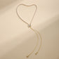 Butterfly Lariat Necklace