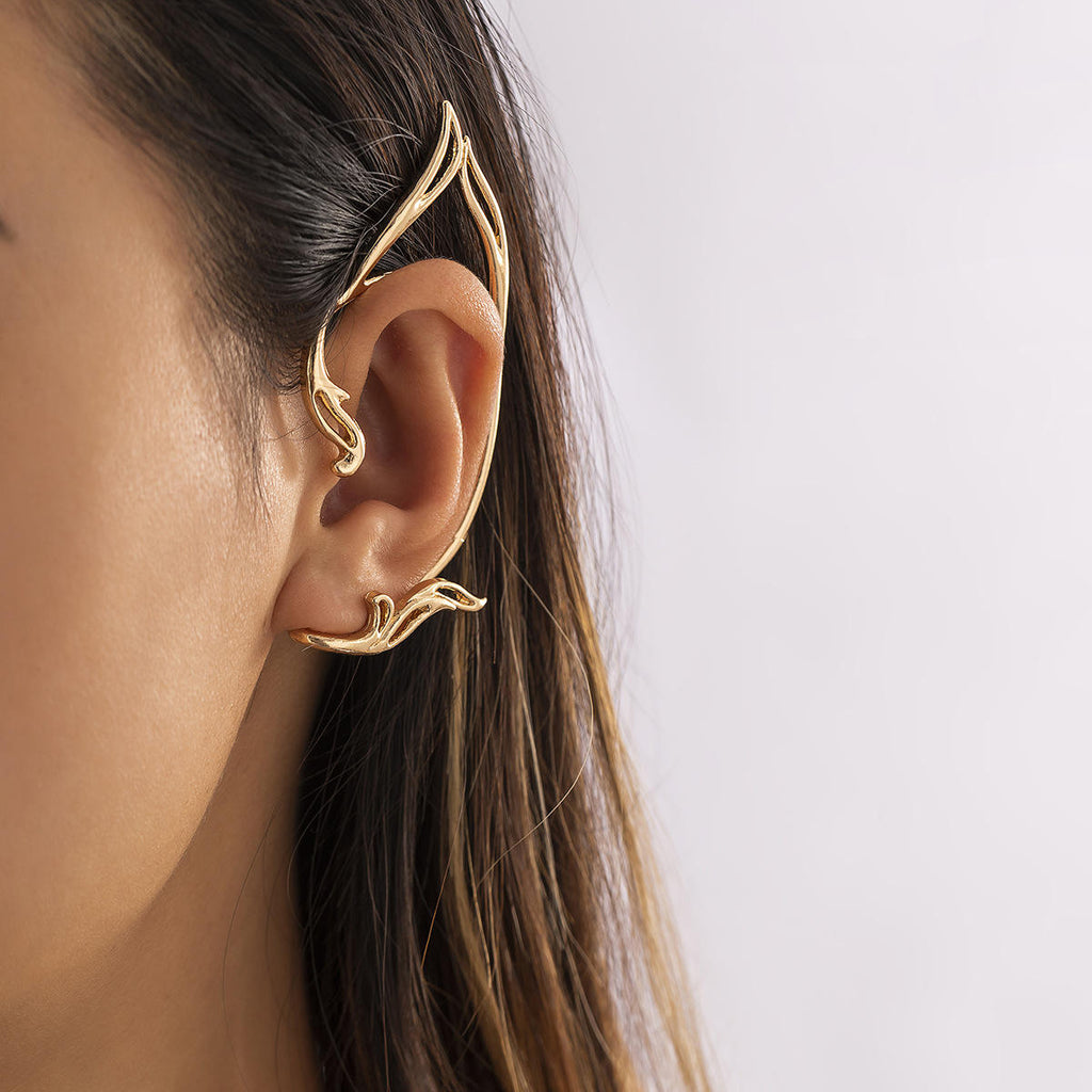 Seraphina Gold Ear Cuff Set