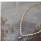 Zircon Adorned Pearl Elegance Necklace