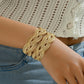 Isabella's Woven Gold Cuff