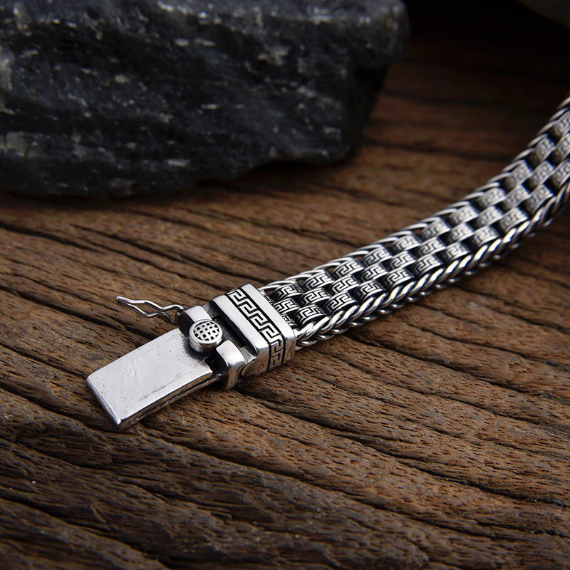 Valtor Greca Weave Bracelet for Men