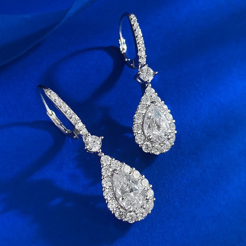Teardrop Crystal Earrings