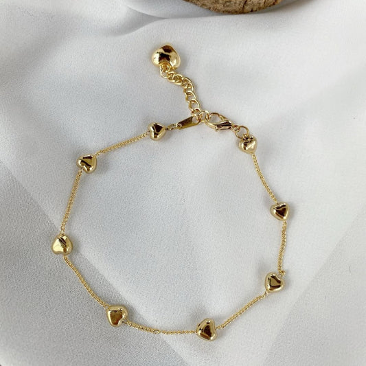 Inaaya Heart Chain Bracelet