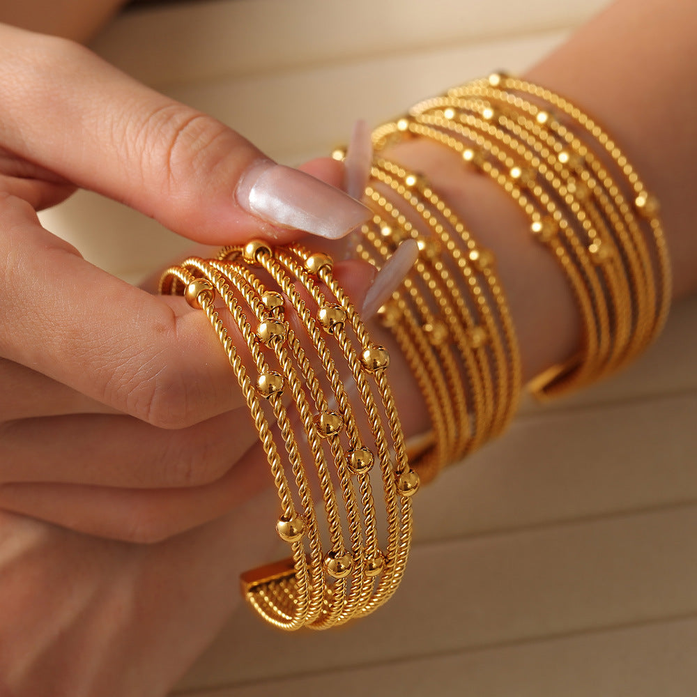 Solmira Beaded Cuff