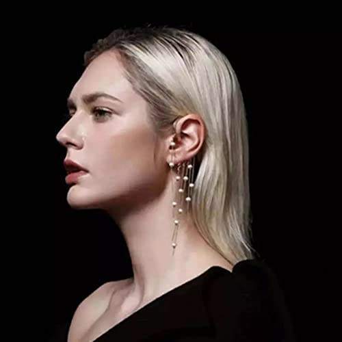 Elaris Pearl Cascade Hoops