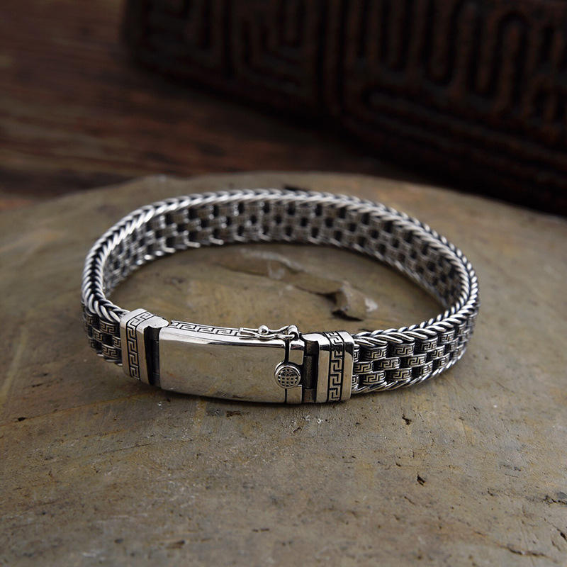 Valtor Greca Weave Bracelet for Men
