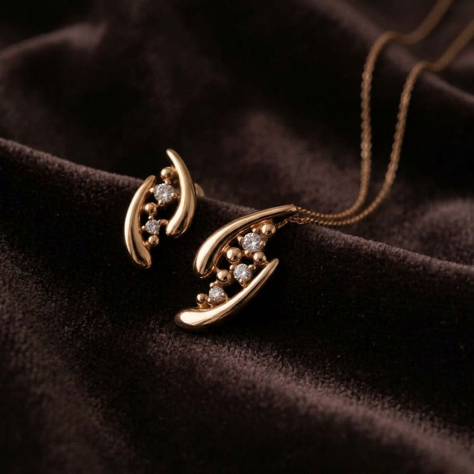 Helena Wish Earring and Necklace Set