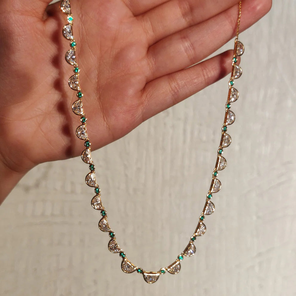 Mira Multicoloured Choker Necklace