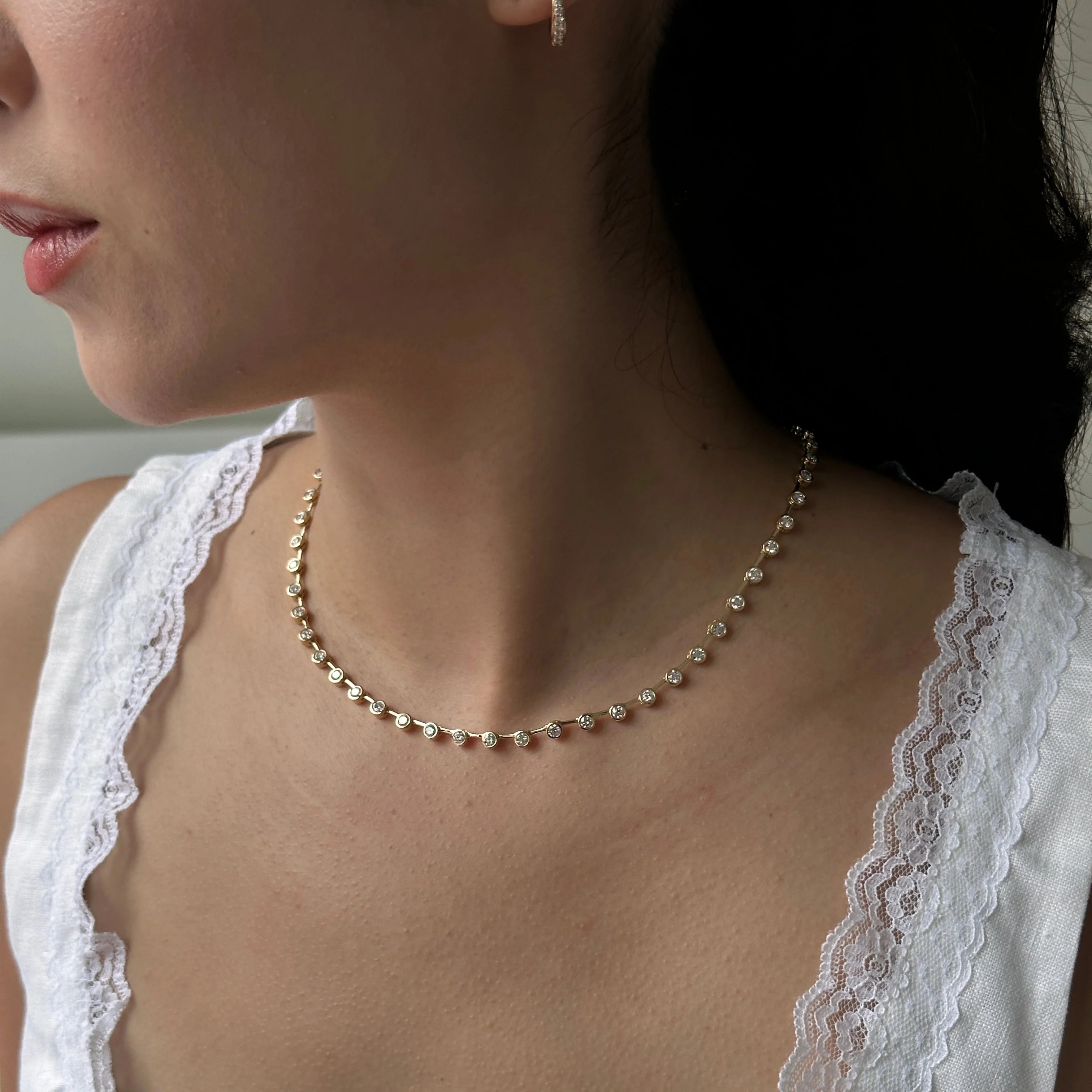 Isla Midnight Necklace (Two in One)