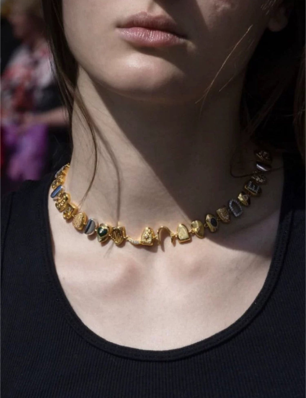 Cameron Charm Link Necklace