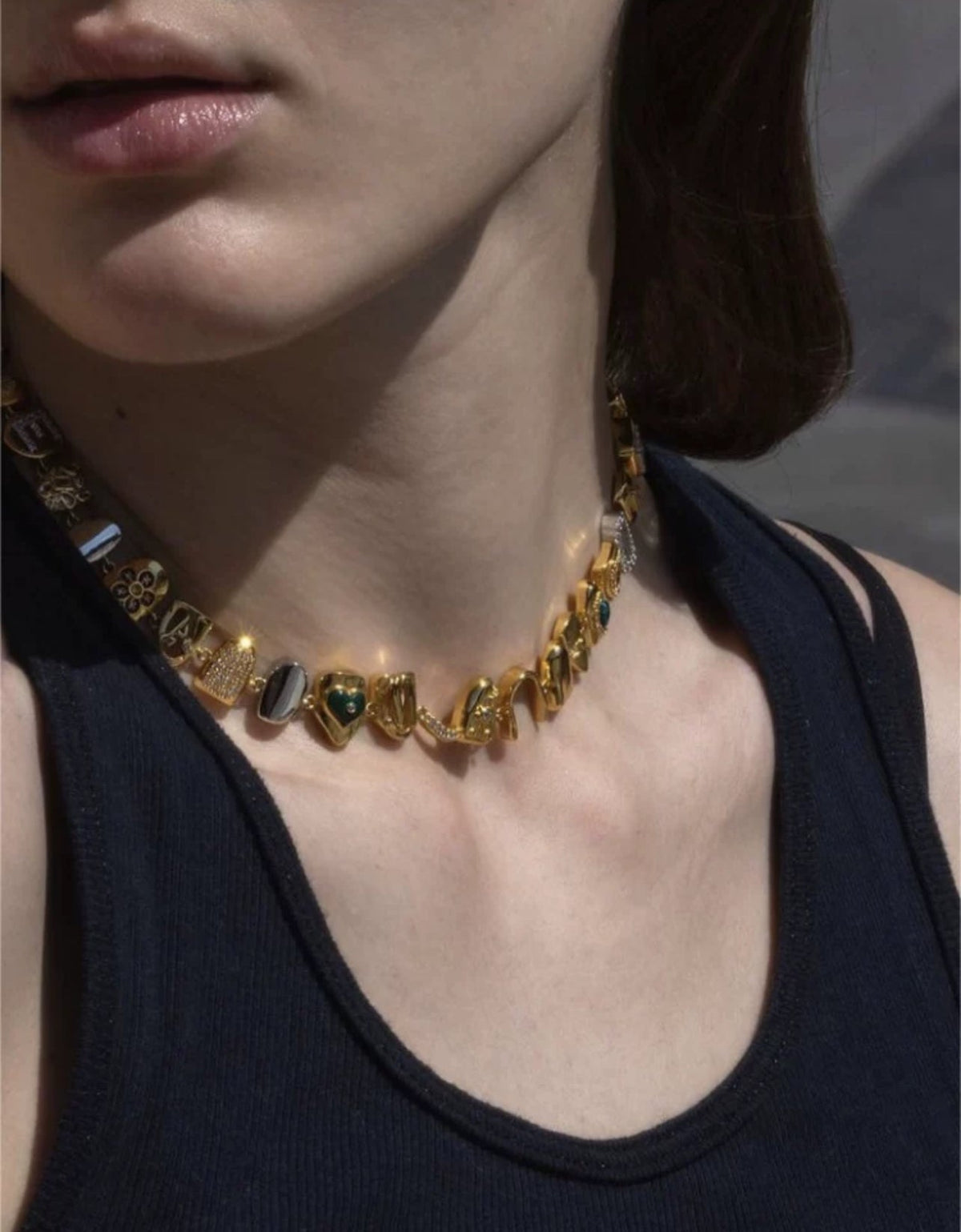 Cameron Charm Link Necklace