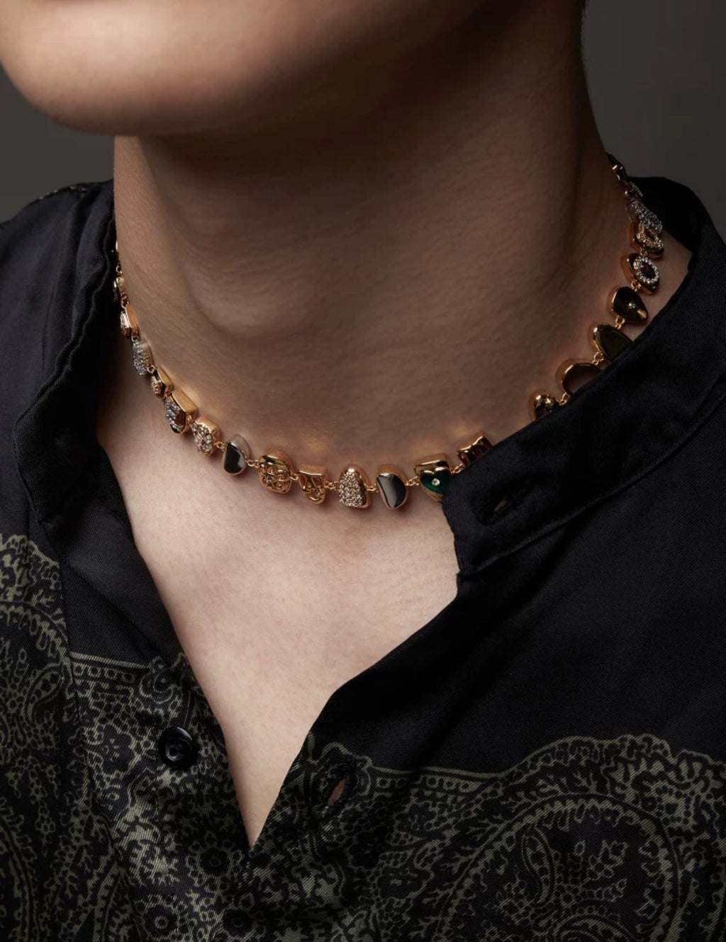 Cameron Charm Link Necklace