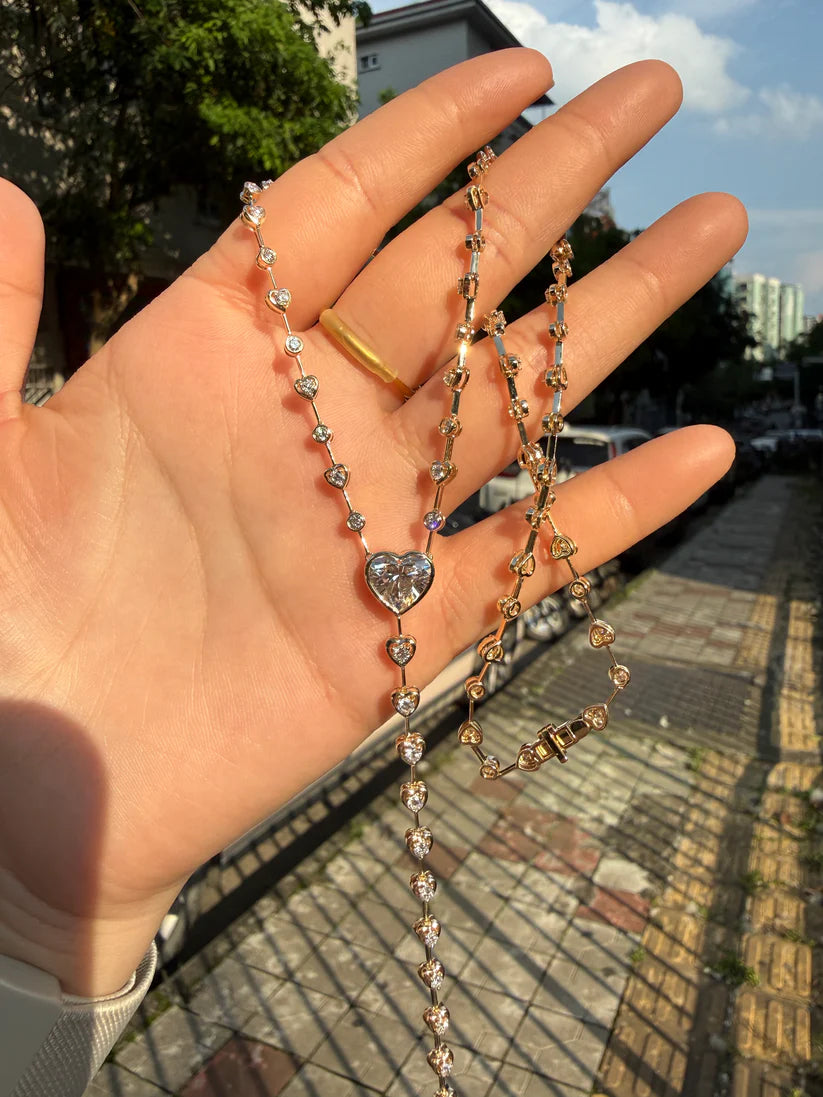 Heart Drop Necklace