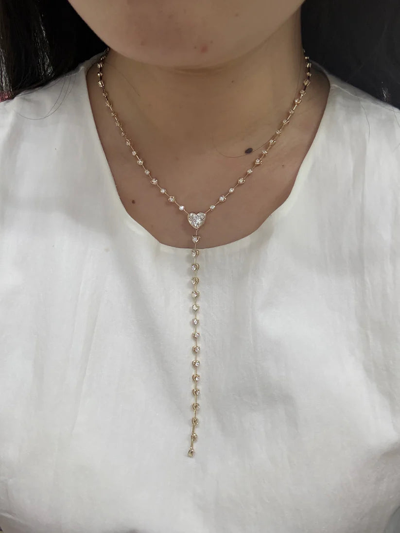 Heart Drop Necklace