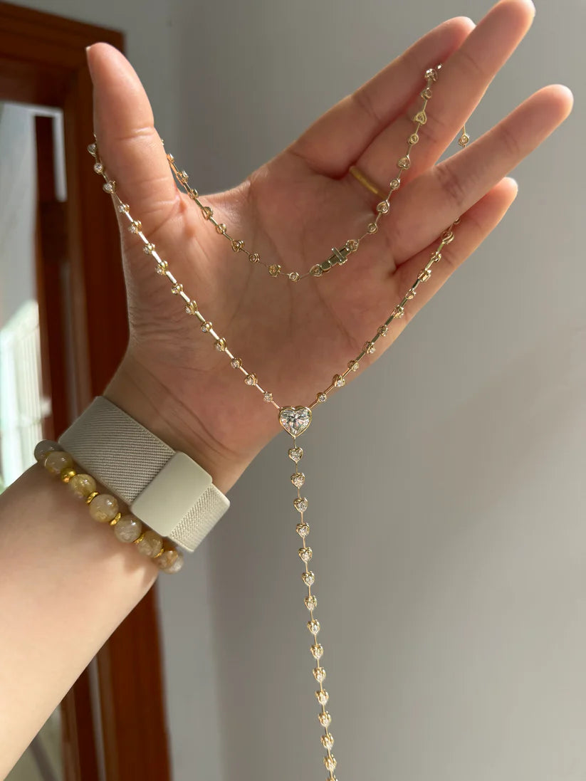Heart Drop Necklace