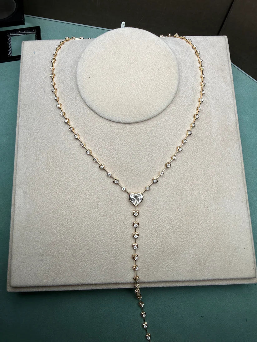 Heart Drop Necklace