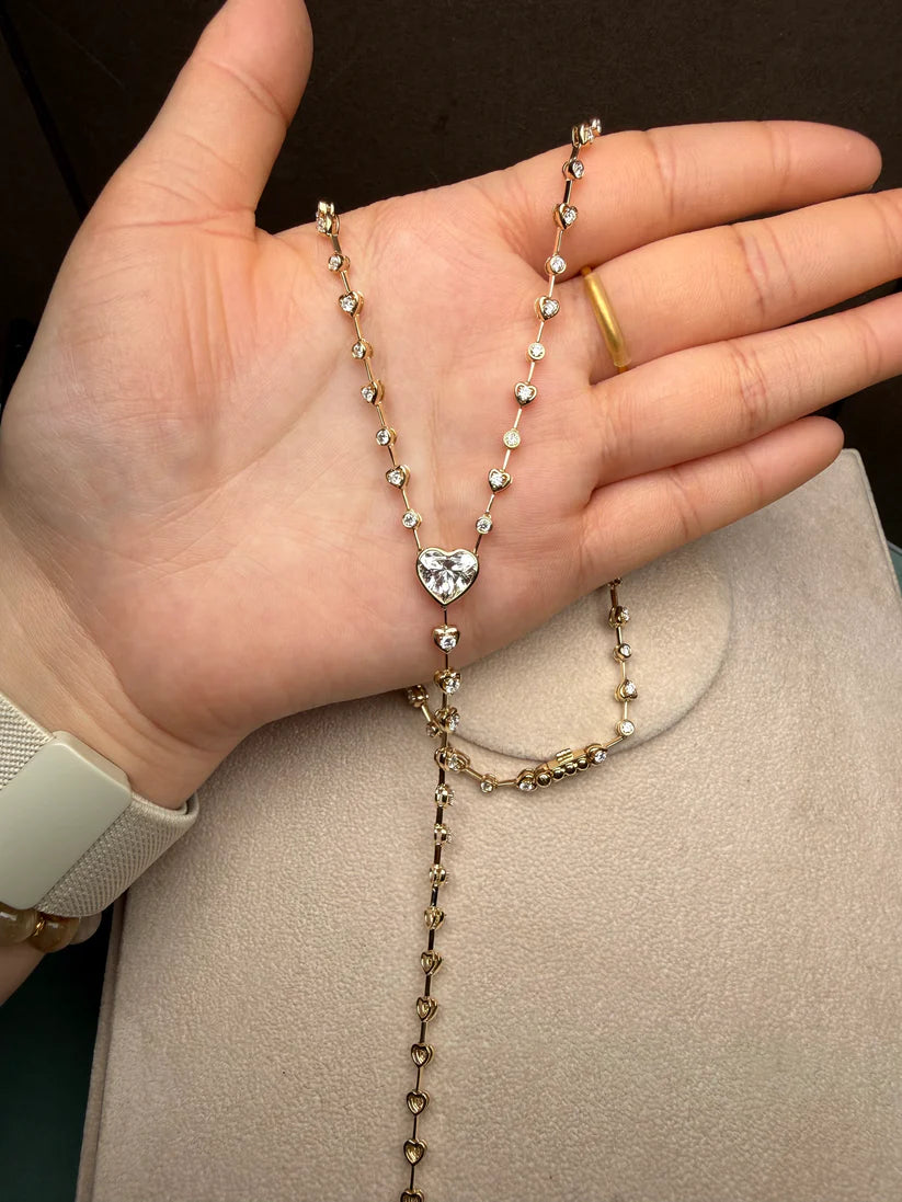 Heart Drop Necklace