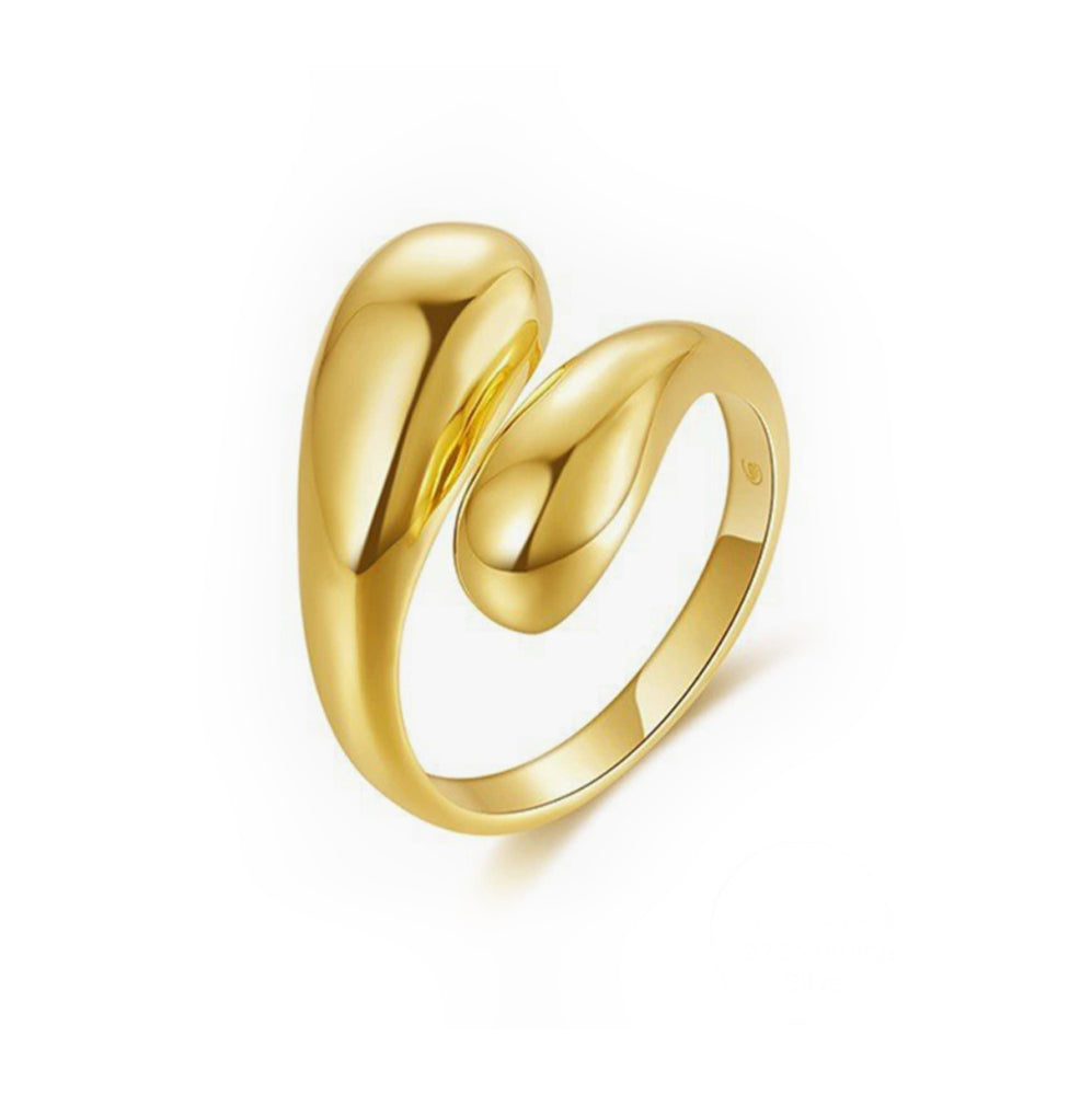 Molten Wrap Statement Ring