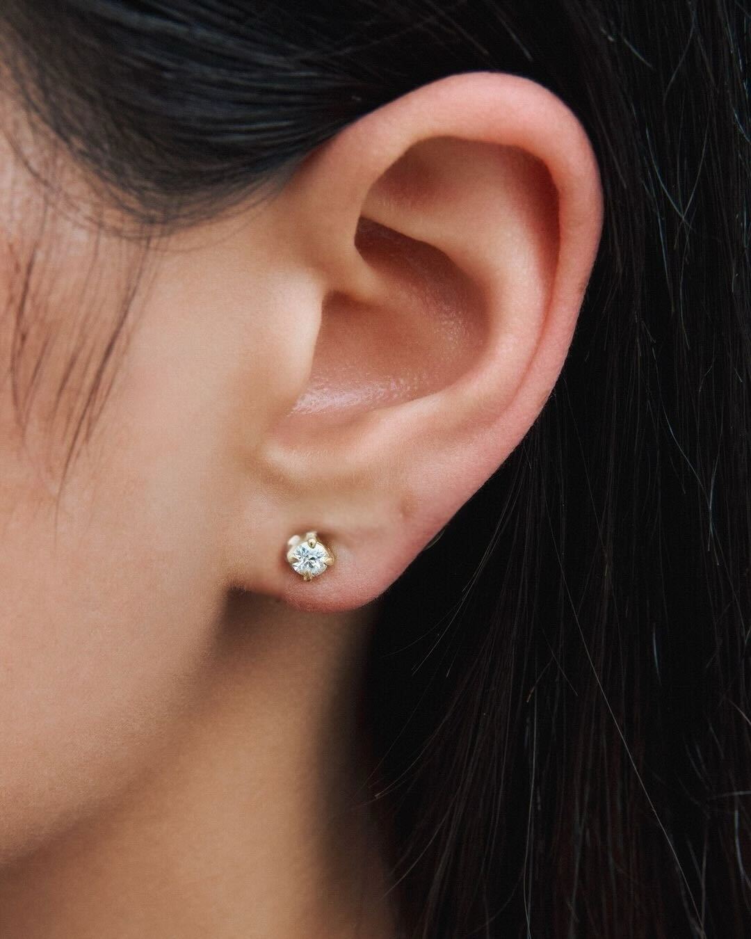 Waveform Duo Stud Cuff – 2-in-1 Convertible Earrings
