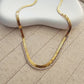 Elina Gold and Crystal Necklace