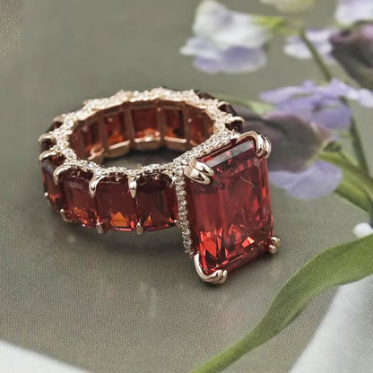 Midnight Majesty Sapphire Ring