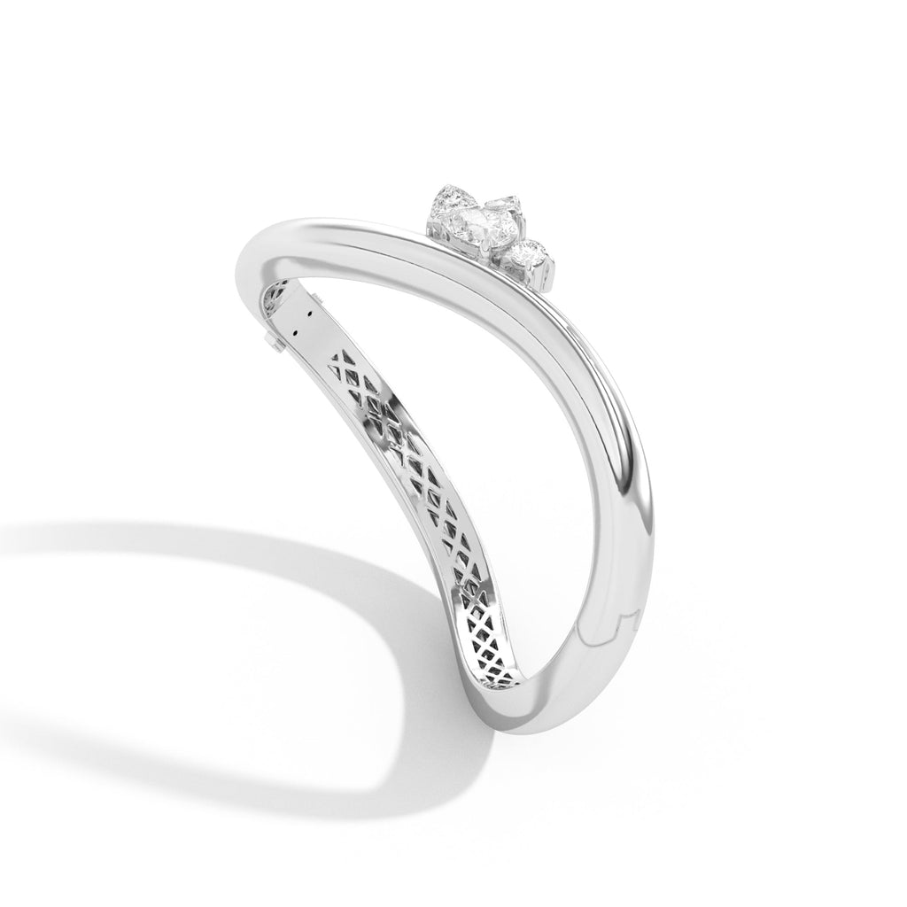 Infinity Mosaic Curve Bangle