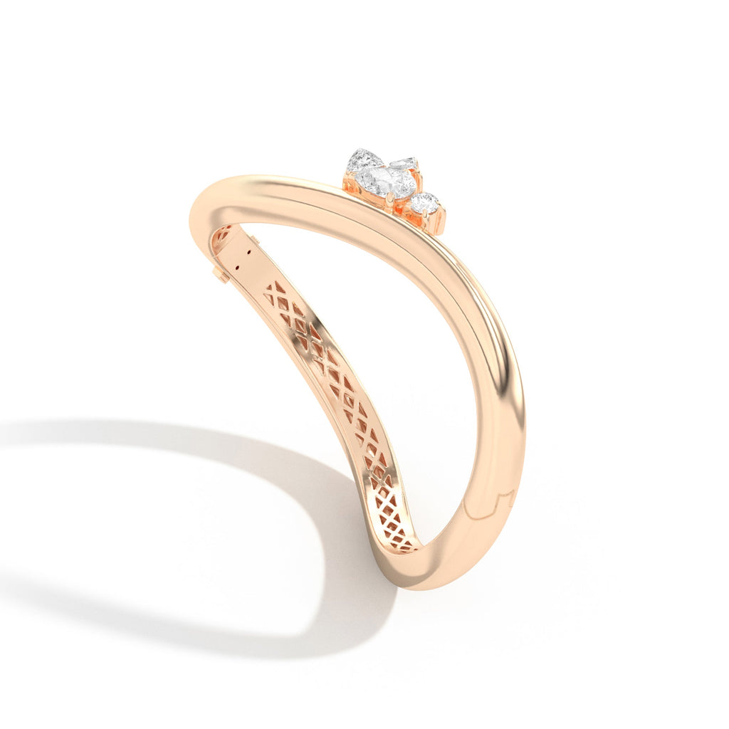 Infinity Mosaic Curve Bangle