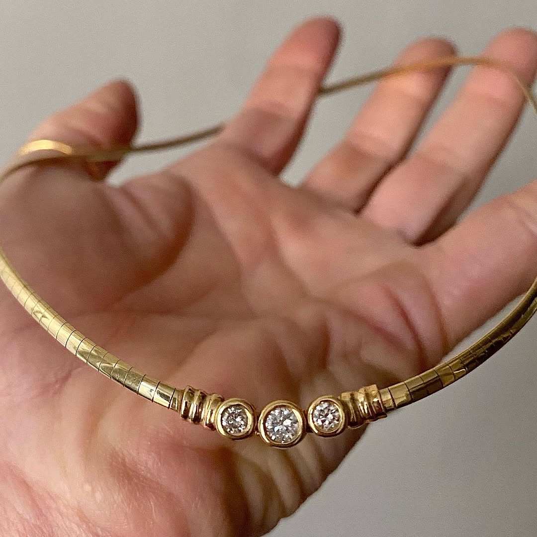 Elegant Crystal Accent Choker for Women
