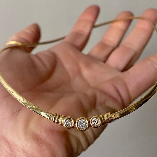 Elegant Crystal Accent Choker for Women
