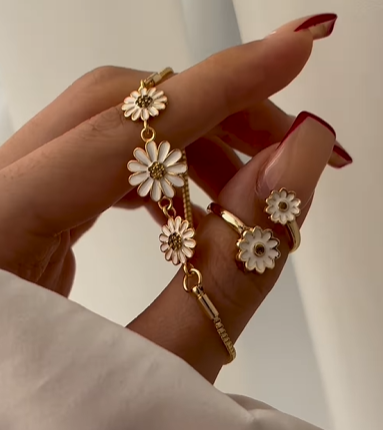 Elowen Daisy Bloom Set