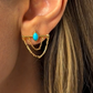 Zeyna Chain Studs