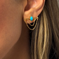 Zeyna Chain Studs