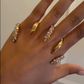 Elara Multi-Finger Crystal Knuckle