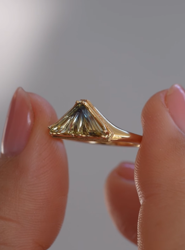 Marcella Trillion Ring (Size 7)