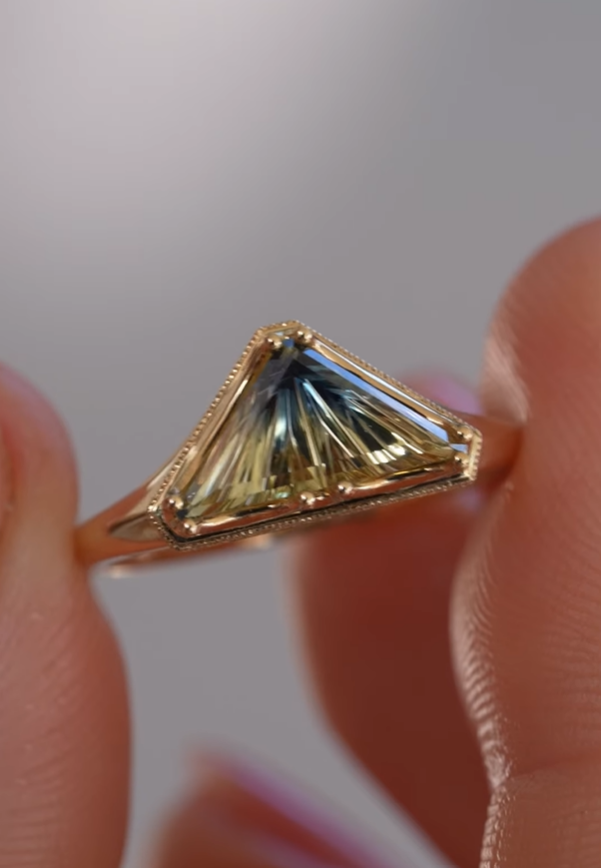 Marcella Trillion Ring (Size 7)