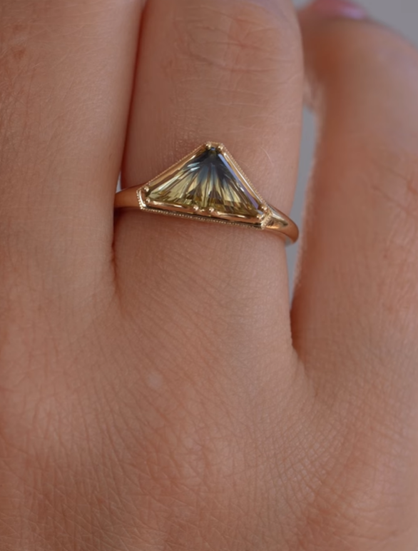 Marcella Trillion Ring (Size 7)