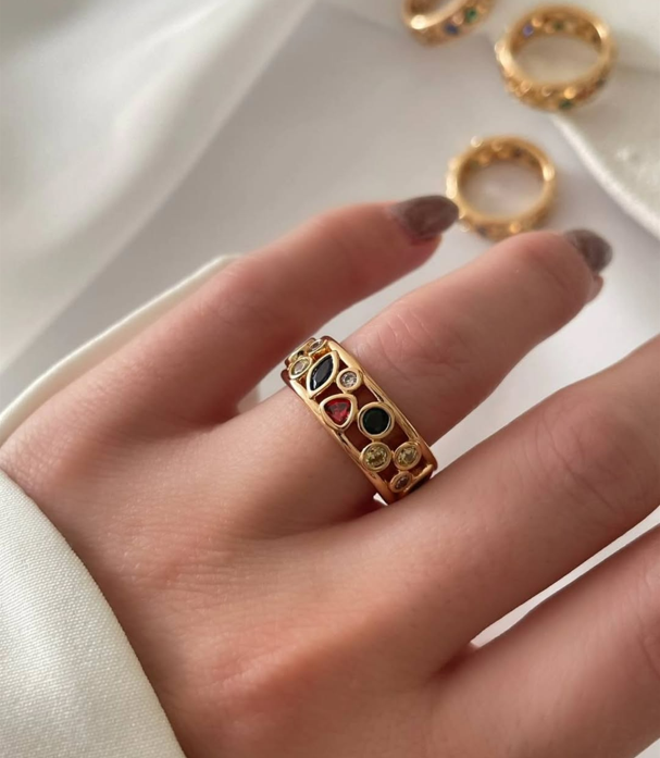 Naavi Glow Band Ring (Size 7)