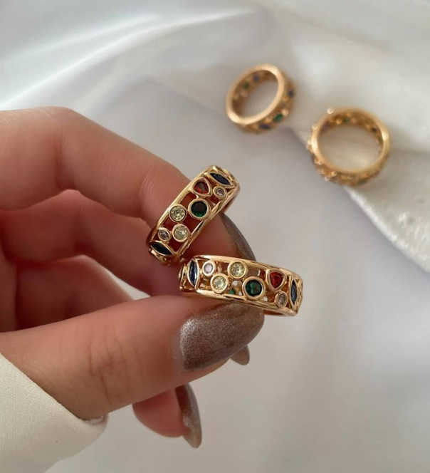 Naavi Glow Band Ring (Size 7)