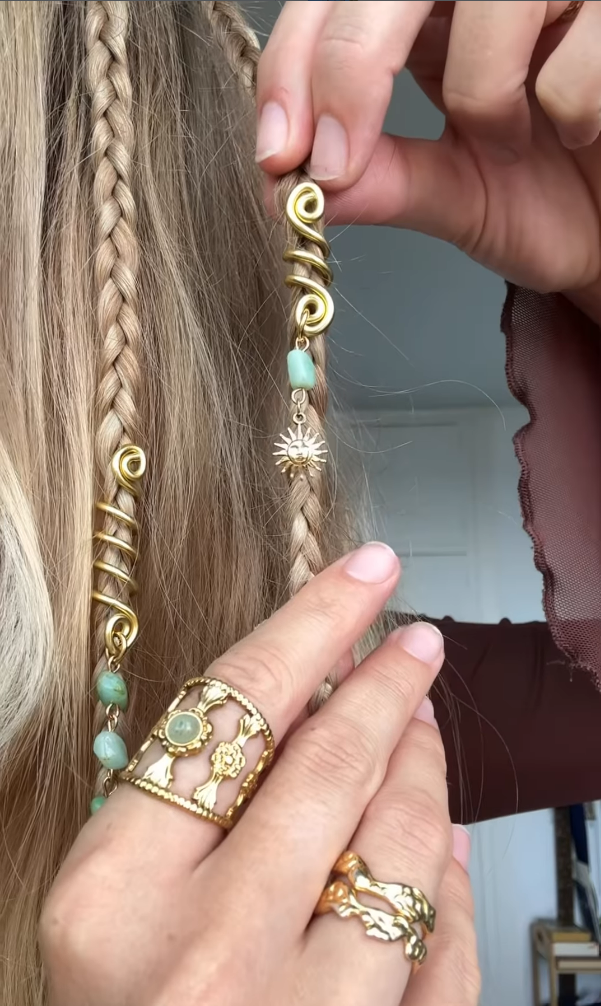 Aqua Sun Hair Accessory