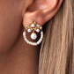Odessa Pearl Drop Hoops
