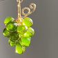 Amira Grape Drop Earrings