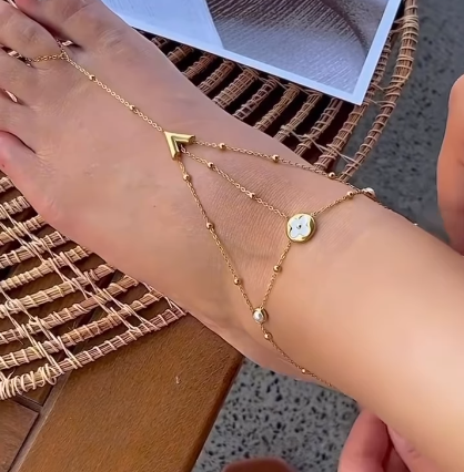 Bohemian Chain Anklet