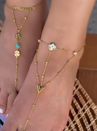Bohemian Chain Anklet
