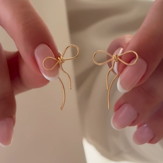 Sana Liora Bow Studs