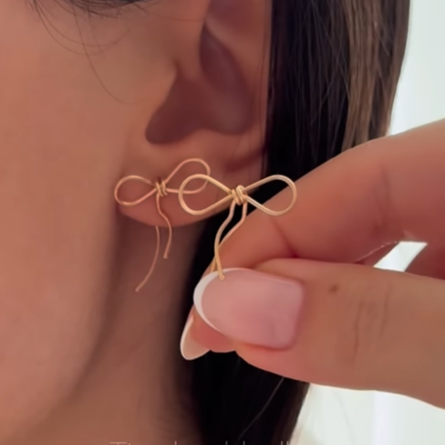 Sana Liora Bow Studs