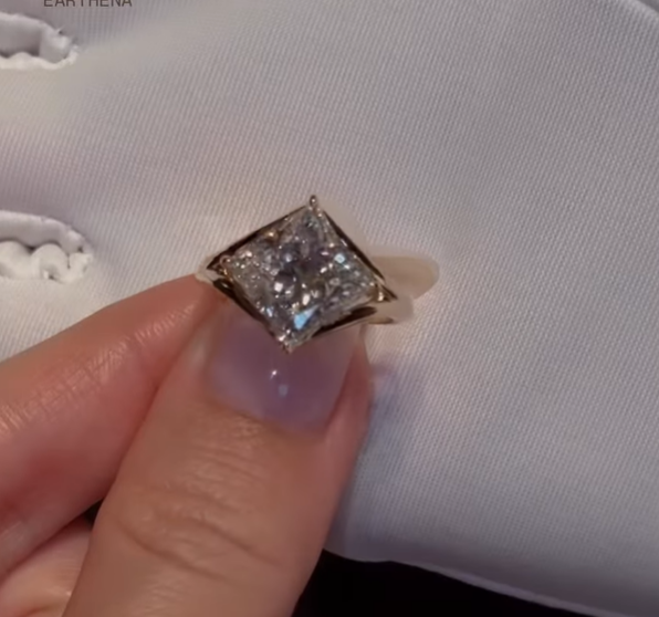 Victoria Princess Crystal Ring