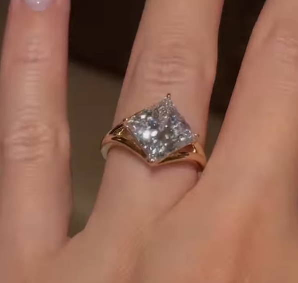 Victoria Princess Crystal Ring