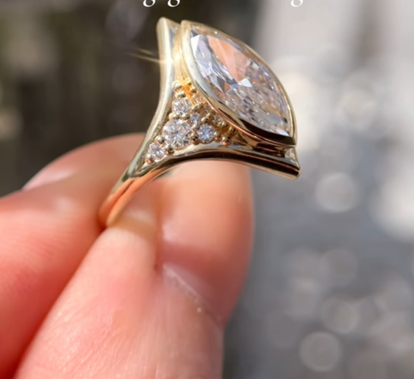Aurora Marquise Ring (Size 7)