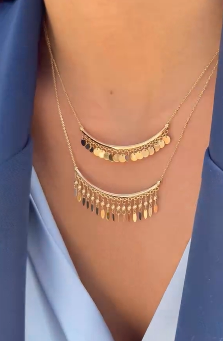 Calista Fringe Necklace